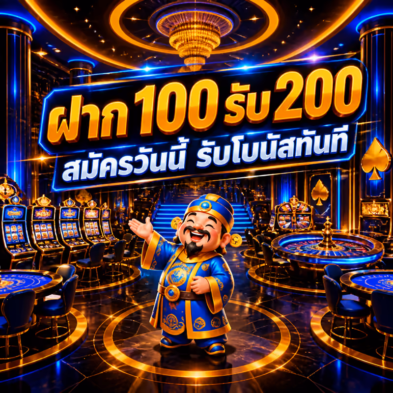 ฝาก 100 รับ 200